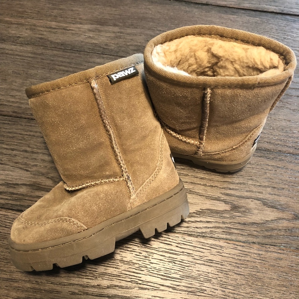 Toddler wool snow boots